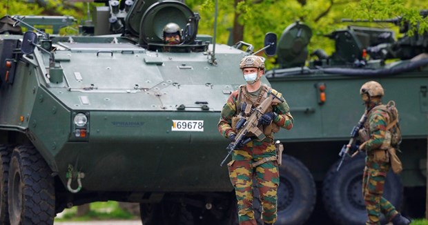Cảnh sát Bỉ truy tìm binh sỹ 'mất tích' cùng số vũ khí nguy hiểm